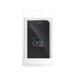 Forcell LUNA flipes ARANY Xiaomi redmi Note 10 / 10S fekete