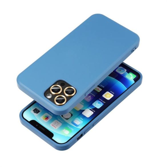 Forcell SZILIKON LITE tok Samsung Galaxy A12 kék telefontok