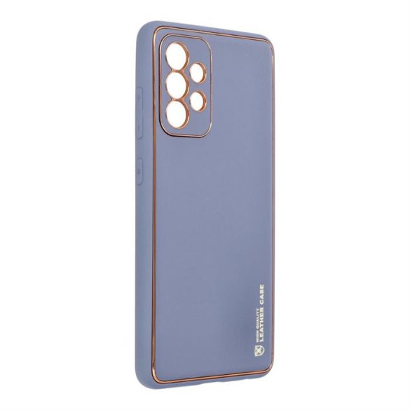 Forcell bőr tok Samsung Galaxy A52 5G / A52 LTE (4G) / A52S kék