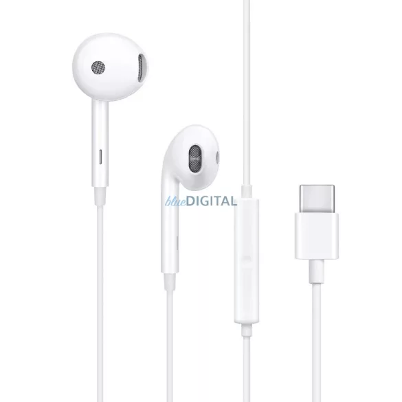Oppo MH135-3 vezetékes fülhallgató USB-C csatlakozóval - fehér