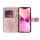 Forcell Mezzo flipes tok Samsung Galaxy A22 5G Mandala Rose arany
