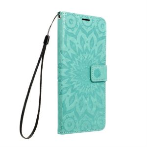 Forcell Mezzo flipes tok iPhone 13 Pro Mandala Green