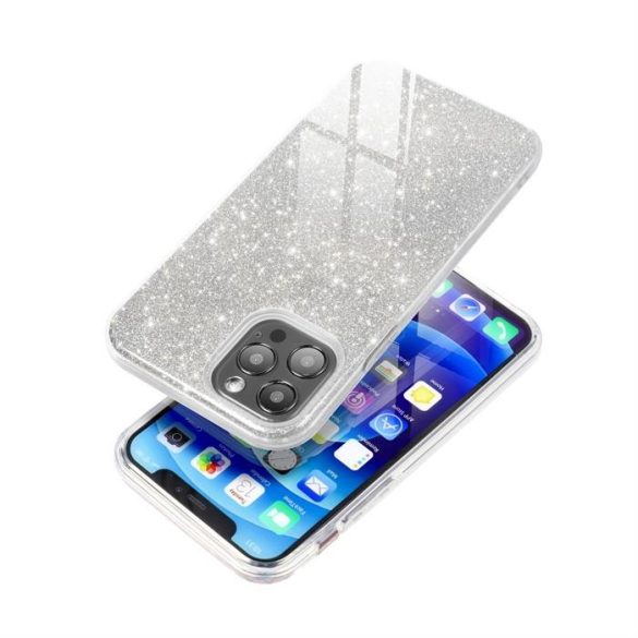 Forcell Shining Tok iPhone 13 ezüst