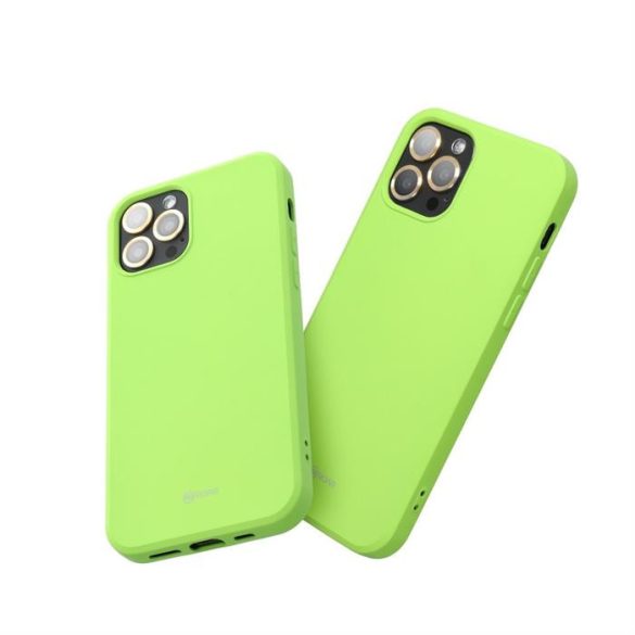 Roar színes zselé tok - Iphone 13 Pro Max Lime