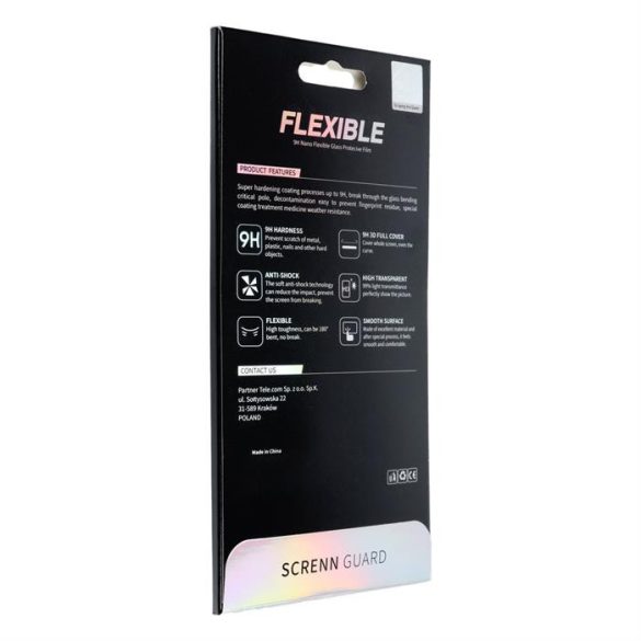 Bestsuit Flexible Hybrid Glass 5D Apple iPhone 13 Mini 5,4"fekete fólia