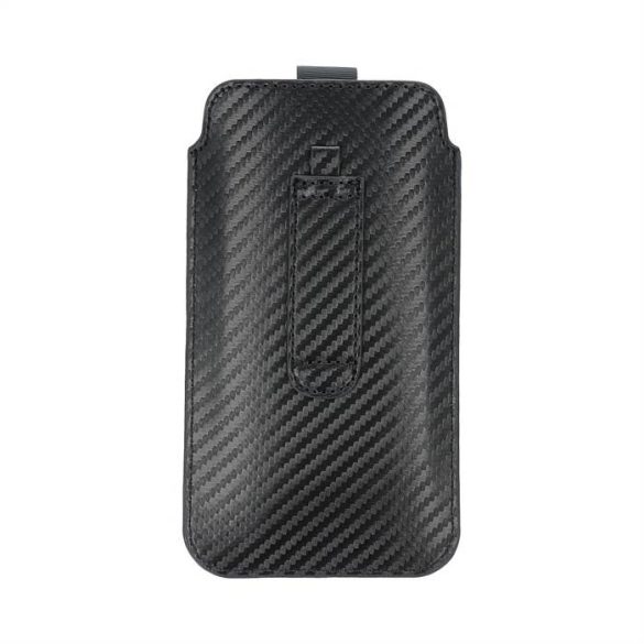 Forcell Pocket Carbon tok - Méret 11 - Iphone 12/12 Pro Samsung Note / Note 2 / Note 3 / XCOVER 5 / S21