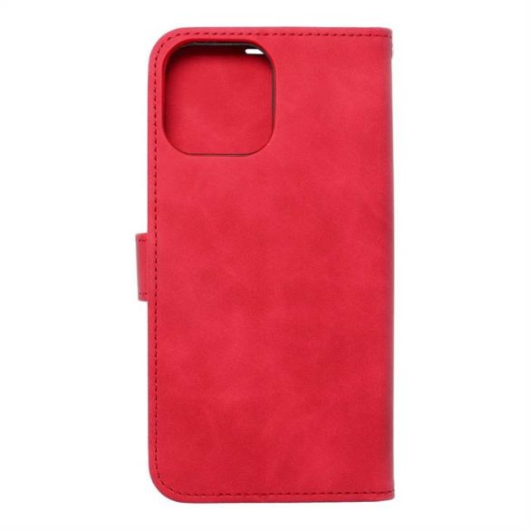 Forcell Mezzo flipes tok iPhone 13 Pro Max rénszarvas Red