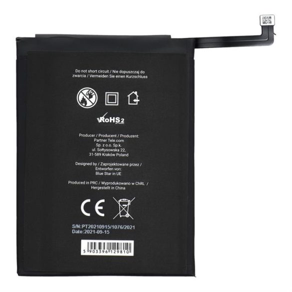 Akkumulátor Xiaomi Redmi Note 8 Pro (BM4J) 4500 mAh Li-Ion Blue Star