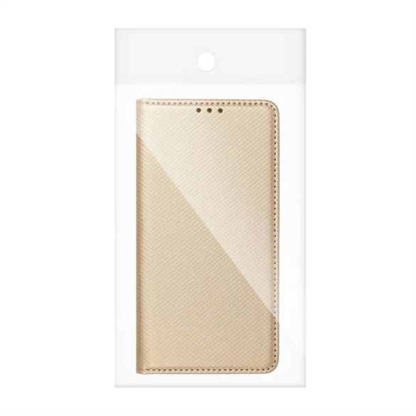 Smart Case könyvtok Samsung A13 5G / A04S arany