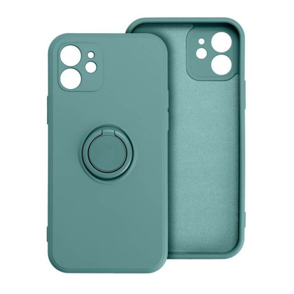 Forcell Silicone Ring Tok iPhone 13 Pro Max Green