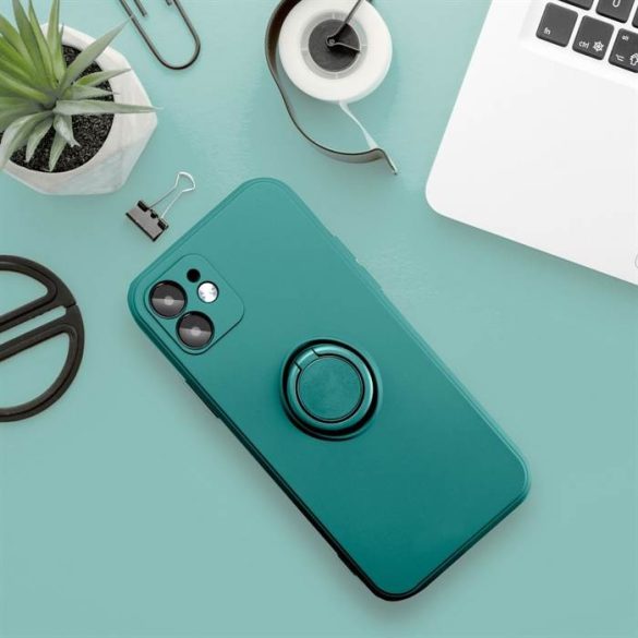 Forcell Silicone Ring Tok iPhone 13 Pro Max Green