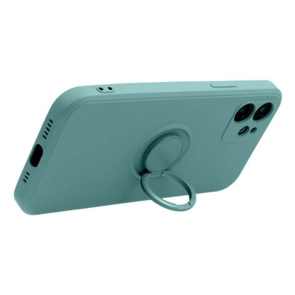Forcell Silicone Ring Tok iPhone 13 Pro Max Green