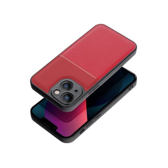 Forcell Noble Tok for iPhone 13 Mini Piros