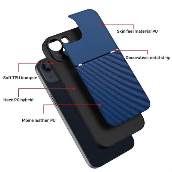 Forcell Noble Tok for iPhone 13 Pro Max Blue