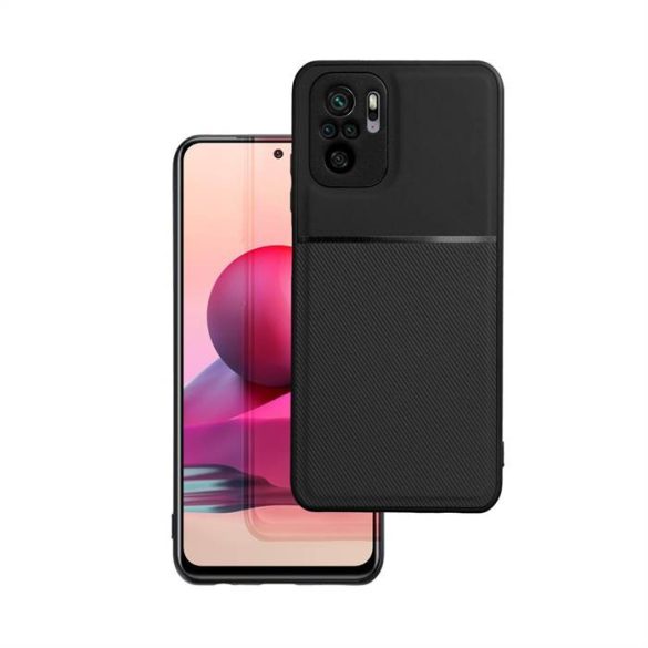 Forcell Noble Tok for Xiaomi Redmi Note 10/10S fekete