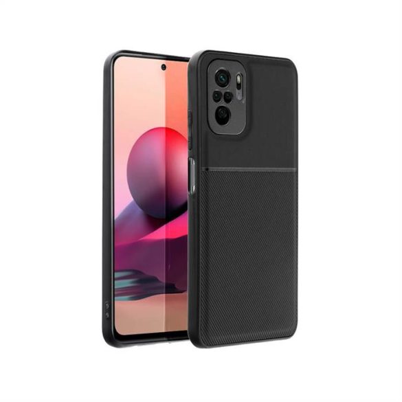 Forcell Noble Tok for Xiaomi Redmi Note 10/10S fekete