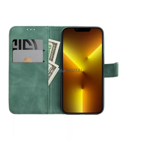 TENDER könyvtok Xiaomi Redmi 10 / 10 2022 zöld