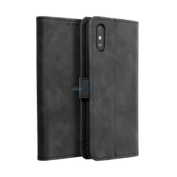   Forcell Tender flipes tok Xiaomi Redmi 9at / Redmi 9a fekete tok