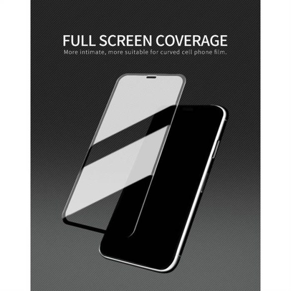 3D Full Cover edzett üveg X-ONE - Samsung Galaxy S22 (tok-barát)