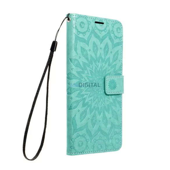 Forcell Mezzo flipes tok Samsung A33 5G Mandala Green