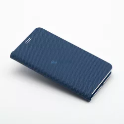 Forcell Luna flipes Carbon Samsung A33 5G kékhez tok