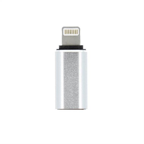 Adapter Charger Typ C - iPhone Lightning 8-Pin Silver