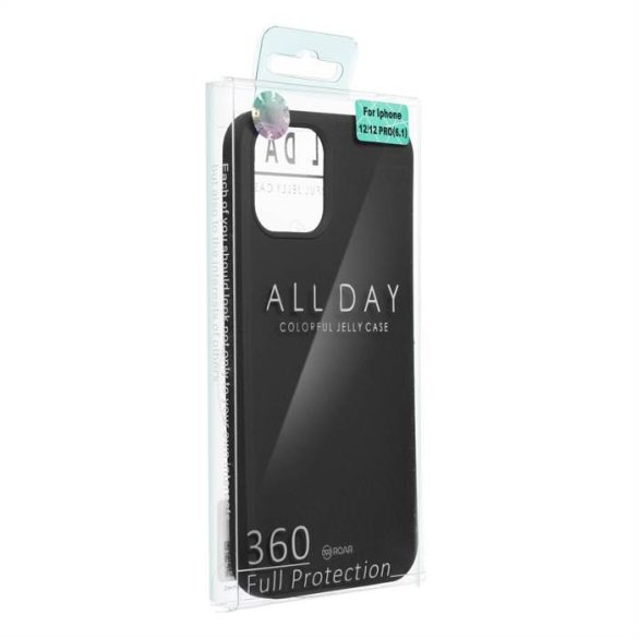 Roar színes zselé tok - Samsung Galaxy A13 4G fekete