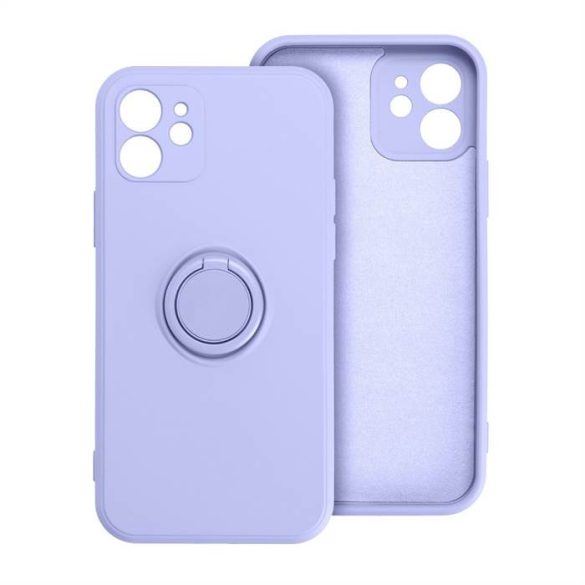 Forcell Silicone Ring tok Samsung Galaxy A13 4G lila