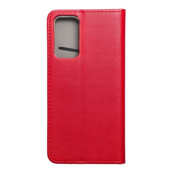 Smart Case könyvtok Xiaomi POCO M4 PRO 5G / Redmi Note 11T 5G / Redmi Note 11S 5G piros