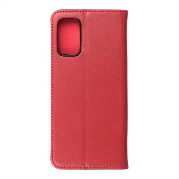 LEATHER könyvtok Xiaomi POCO M4 PRO 5G / Redmi Note 11T 5G / Redmi Note 11S 5G bordó