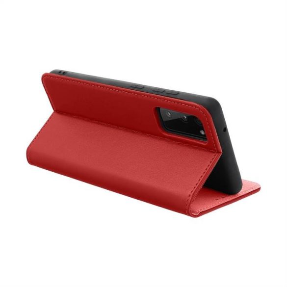 LEATHER könyvtok Xiaomi POCO M4 PRO 5G / Redmi Note 11T 5G / Redmi Note 11S 5G bordó