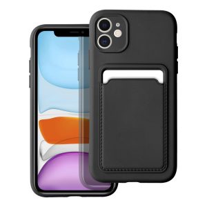 Forcell kártya tok iPhone 11 fekete