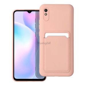 Forcell kártya tok Xiaomi Redmi 9a / 9at rózsaszín