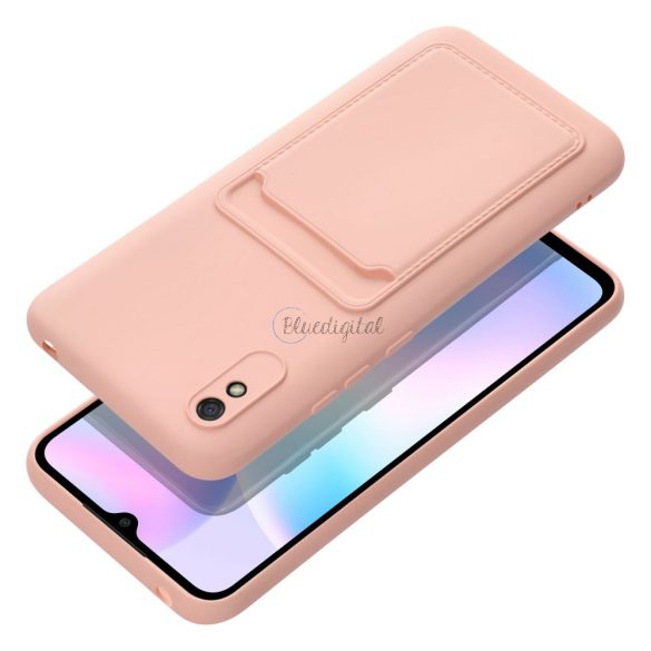 Forcell kártya tok Xiaomi Redmi 9a / 9at rózsaszín