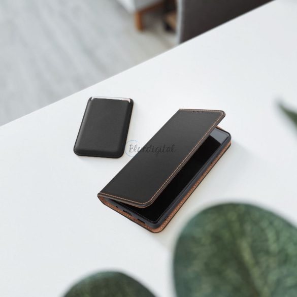 Bőr Forcell Tok Smart Pro Xiaomi Redmi Note 11/11s fekete