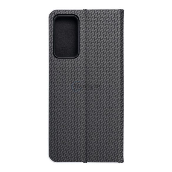 Forcell Luna flipes tok Carbon Xiaomi Redmi Note 11 Pro / 11 Pro 5G fekete