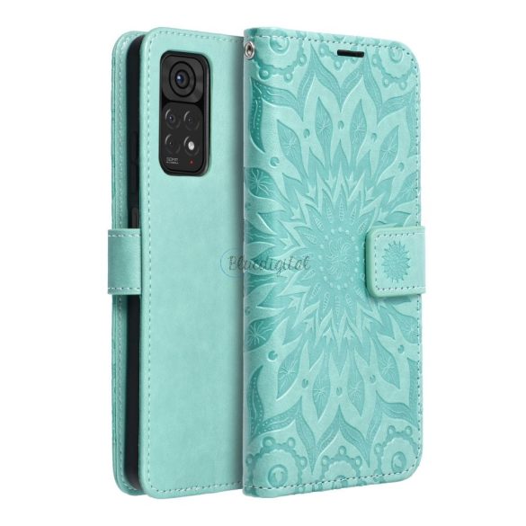 Forcell mezzo flipes tok Xiaomi Redmi Note 11 Pro / 11 Pro 5G Mandala Green