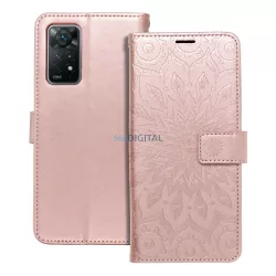   Forcell mezzo flipes tok Xiaomi Redmi Note 11 Pro / 11 Pro 5G Mandala Rose arany