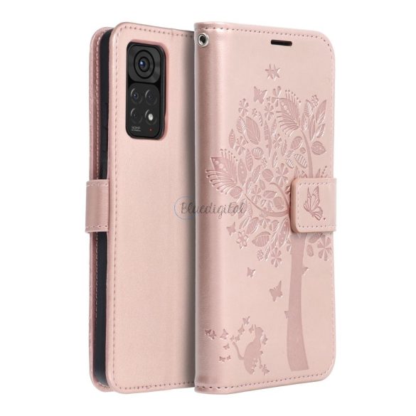 Forcell mezzo flipes tok Xiaomi Redmi Note 11 Pro / 11 Pro 5G Mandala Rose arany