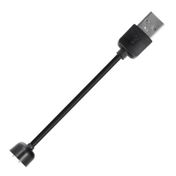 USB kábel Xiaomi Mi Band 5 / Mi Band 6 töltéséhez 15±1cm fekete