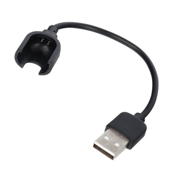 USB kábel Xiaomi Mi Band 2 töltéséhez 15±1cm fekete