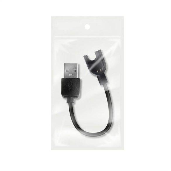 USB kábel Xiaomi Mi Band 2 töltéséhez 15±1cm fekete