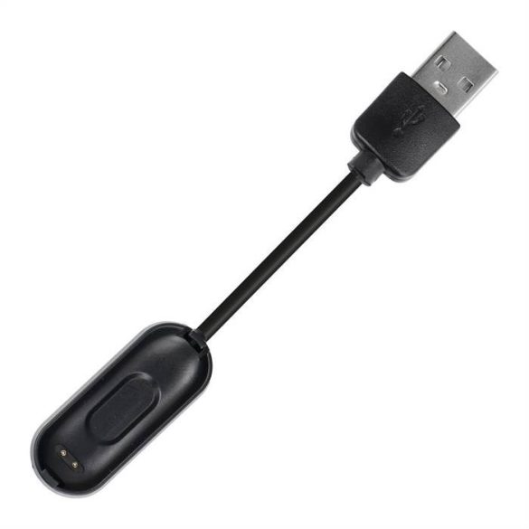 USB kábel Xiaomi Mi Band 4 töltéséhez 15±1cm fekete