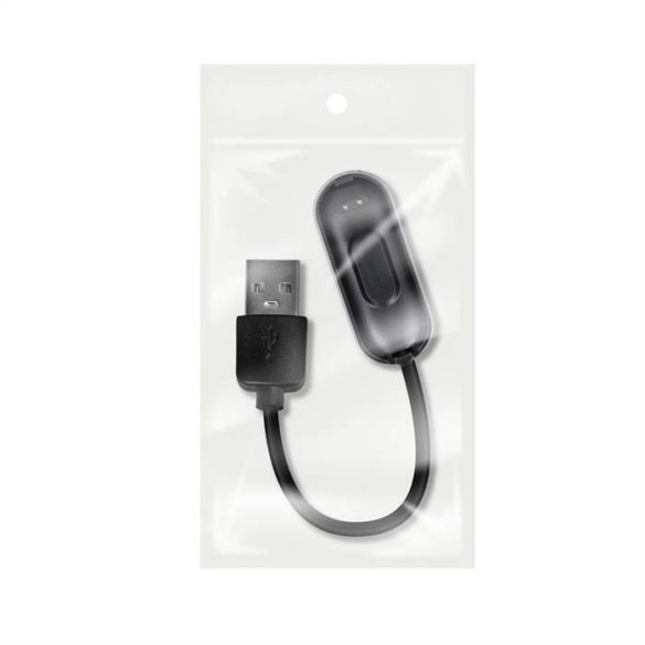 USB kábel Xiaomi Mi Band 4 töltéséhez 15±1cm fekete