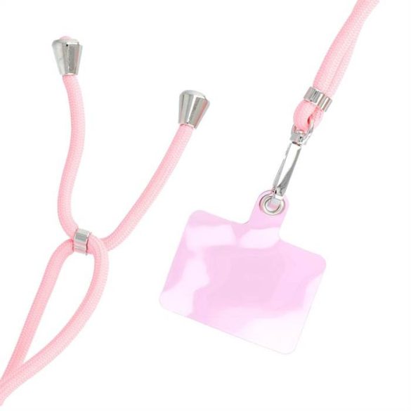 Swing medál A telefon / hosszúság beállítása 82,5 cm -ig / a vállon vagy a nyakon - Lite Pink