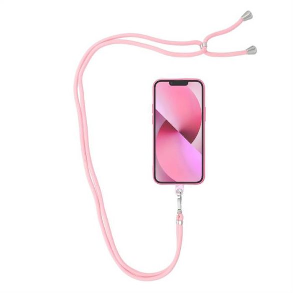 Swing medál A telefon / hosszúság beállítása 82,5 cm -ig / a vállon vagy a nyakon - Lite Pink