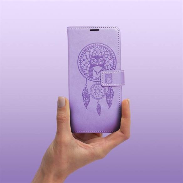 MEZZO könyvtok iPhone 7 / 8 / SE 2020 / SE 2022 álomfogó lila