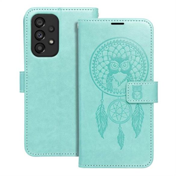 Forcell mezzo flipes tok Samsung A53 5G Dreamcatcher Green