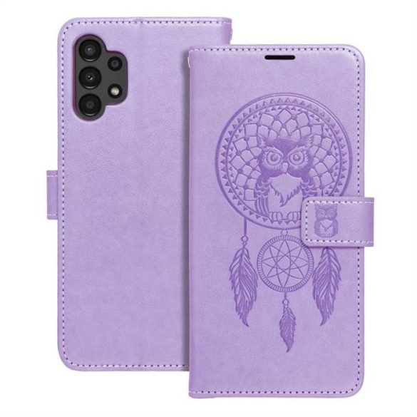 Forcell mezzo flipes tok Samsung A13 4G Dreamcatcher Purple