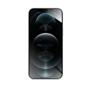Forcell rugalmas hibrid üveg 5D Apple iPhone 12 Pro Max 6,7"fekete